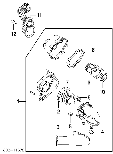 Воздушный фильтр F4ZZ9601A Ford