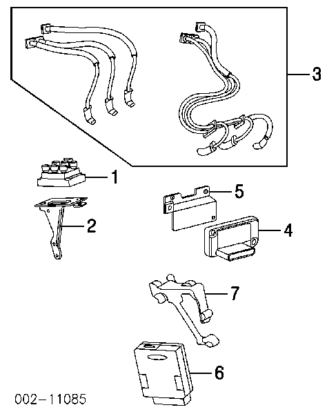  Высоковольтные провода Ford Mustang 