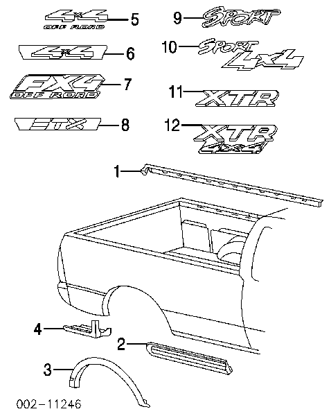  XL3Z99291A40BAA Ford