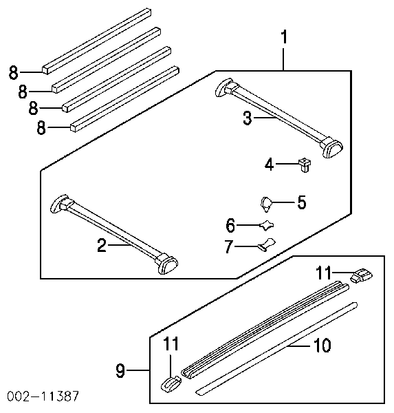  YL8Z7855114CAA Ford