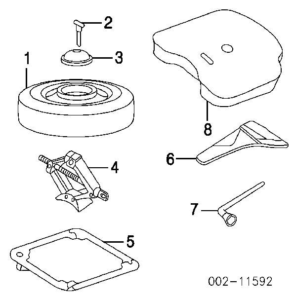  F8RZ1007FA Ford