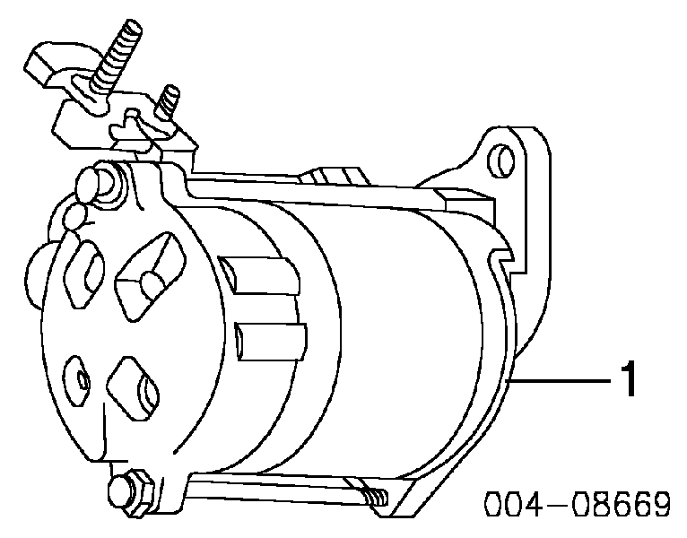 Стартер двигателя As-pl S6100