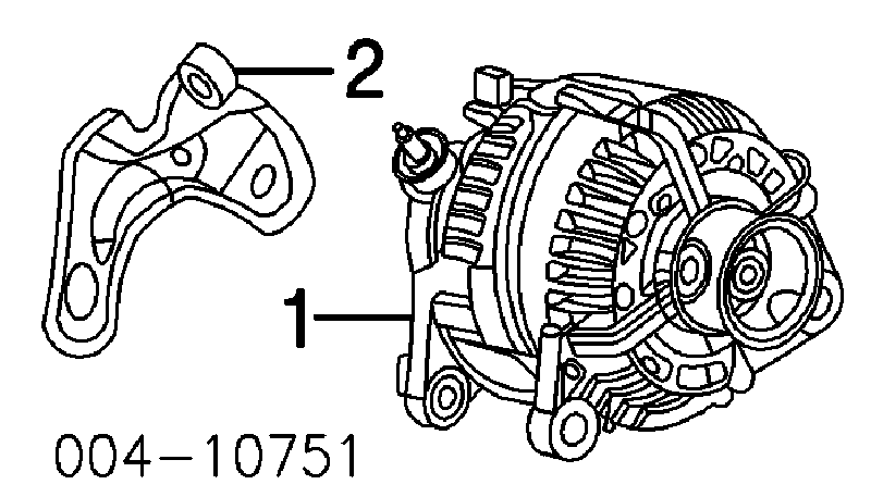 56028697AA Chrysler Генератор автомобильный