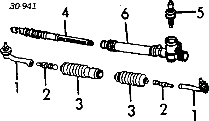 4820442L25 Nissan bota de proteção direita do mecanismo de direção (de cremalheira)