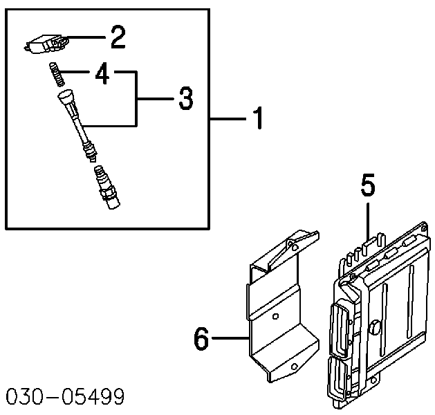 UF510 Standard bobina de ignição