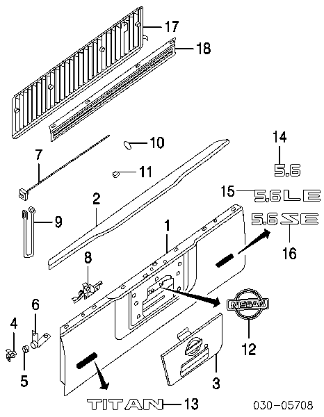  905007S200 Nissan