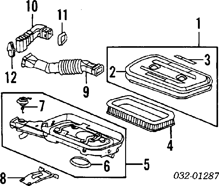 17220PH4305 Honda filtro de ar