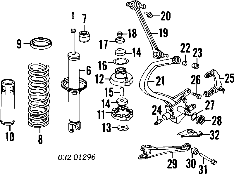 52622SE0013 Honda сайлентблок цапфы задней