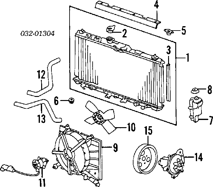 928C GPD радиатор