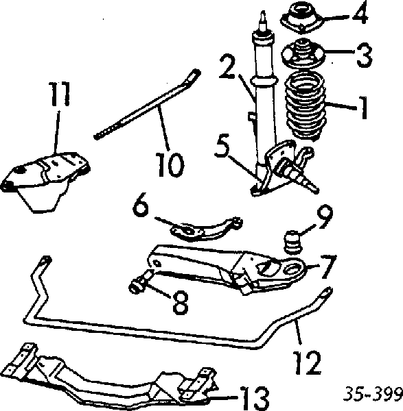 854533047MV Mazda rolamento de cubo dianteiro