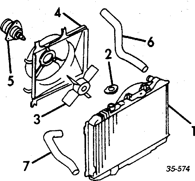 RF03-15-200E Mazda радиатор