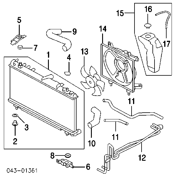 45137AE00B Subaru 