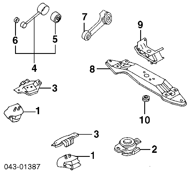  41022AE031 Subaru