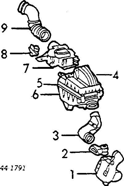 Воздушный фильтр 1780101020 Toyota