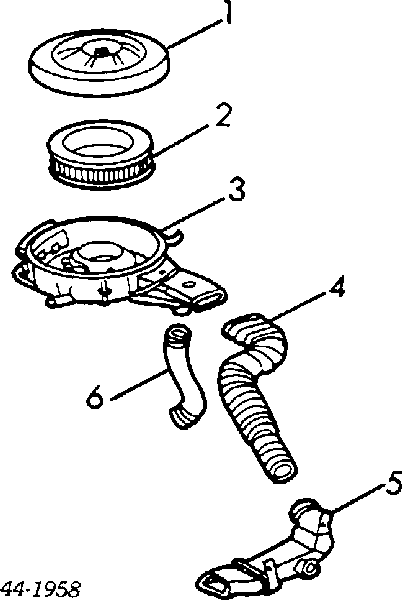 1780115010 Toyota filtro de ar