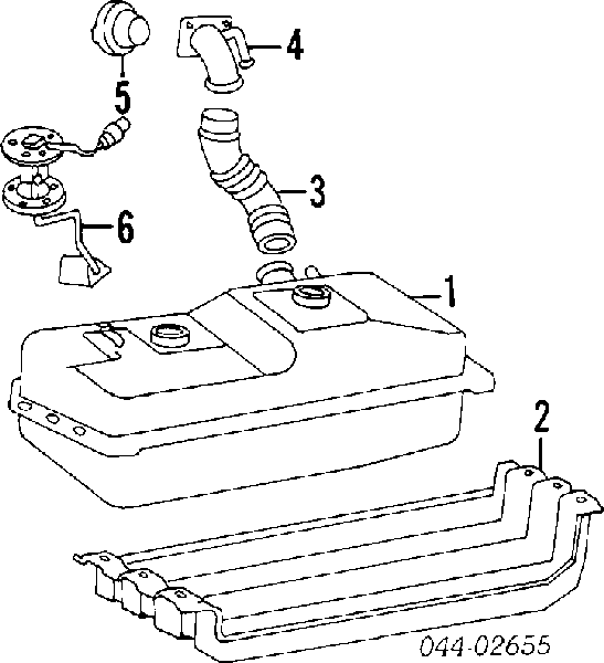 Топливный бак 7700135952 Toyota