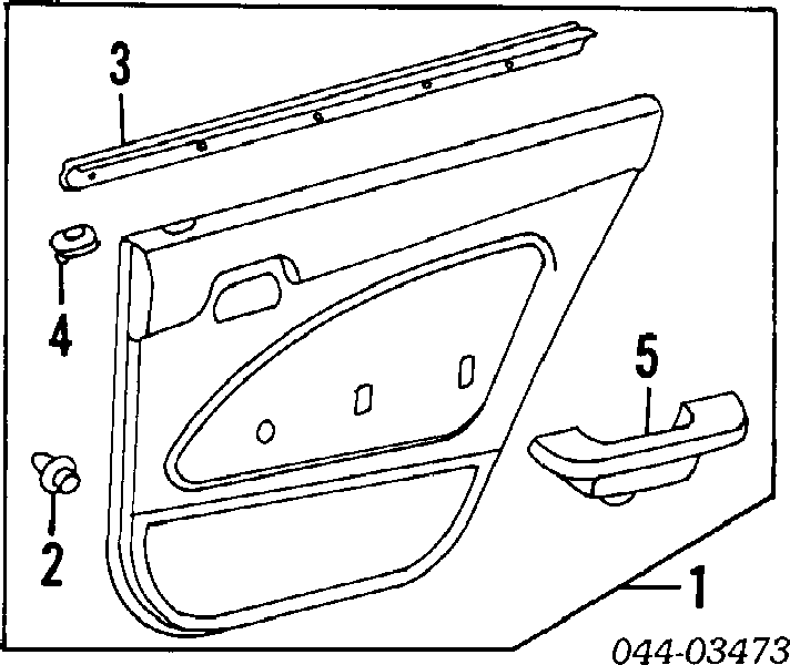 95008221 General Motors cápsula (prendedor de fixação de revestimento da porta)