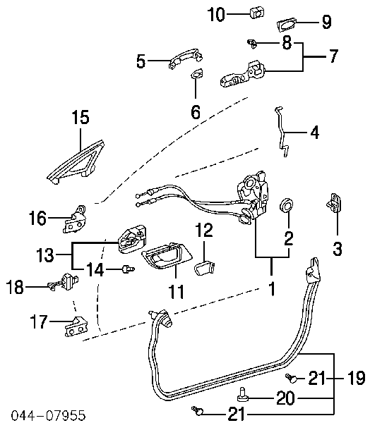  69318AA010 Toyota