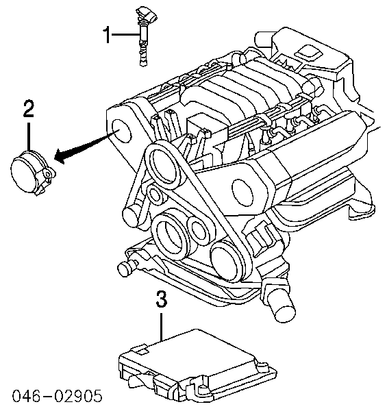 Bobina de ignição para Porsche Cayenne (955)