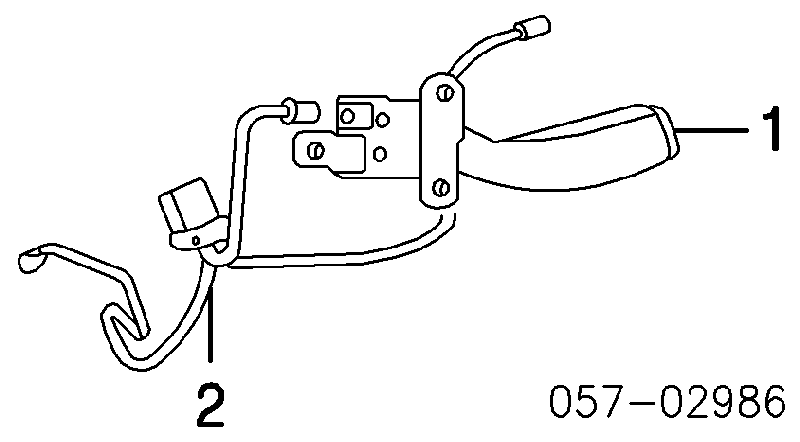MR537964 Chrysler переключатель управления круиз контролем