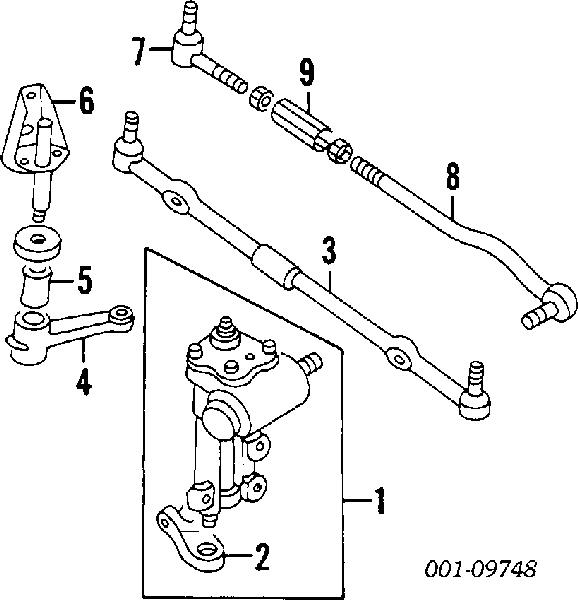 Braço oscilante de pêndulo para Suzuki Vitara (ETJA)