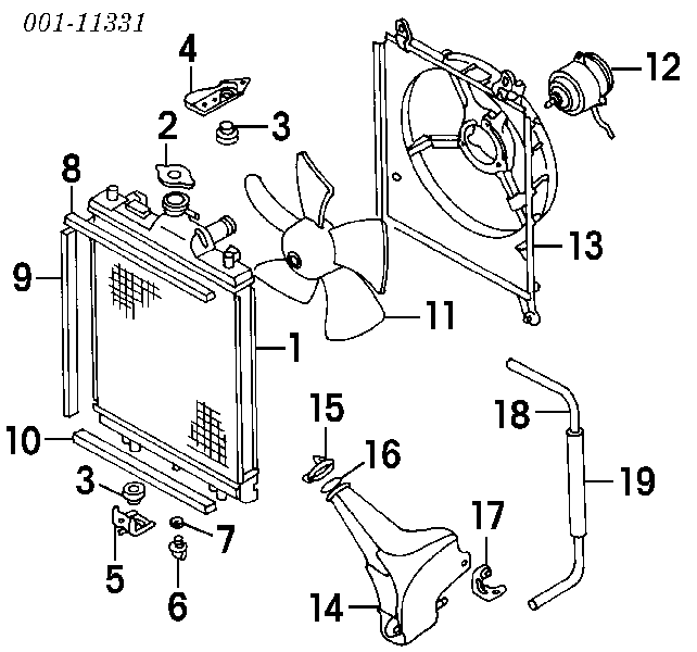  1711163E00 Suzuki