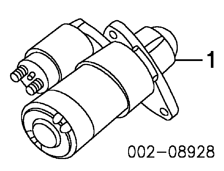 AJ03-18-400 Mazda motor de arranco