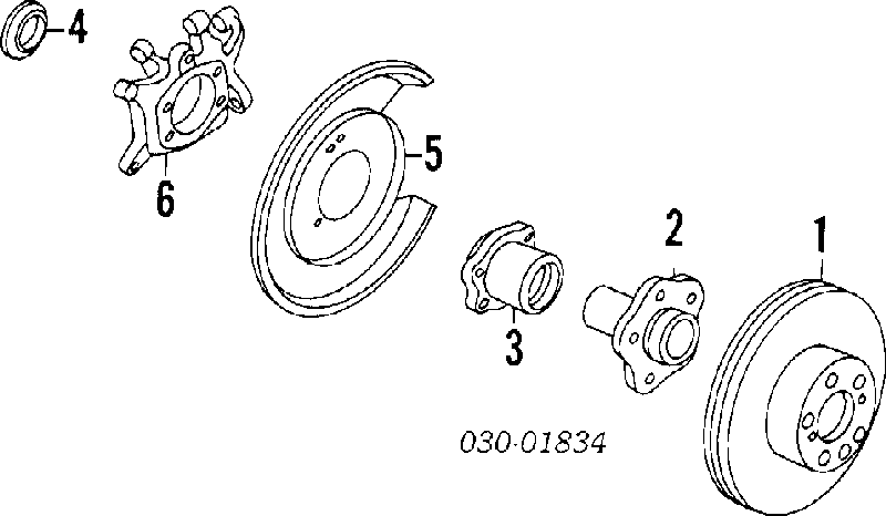 4320285F00 Nissan/Infiniti Ступица задняя