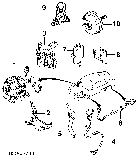 Cilindro mestre do freio para Nissan Almera (N15)