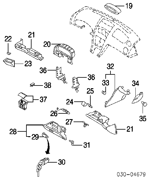 26479AA000 Nissan 