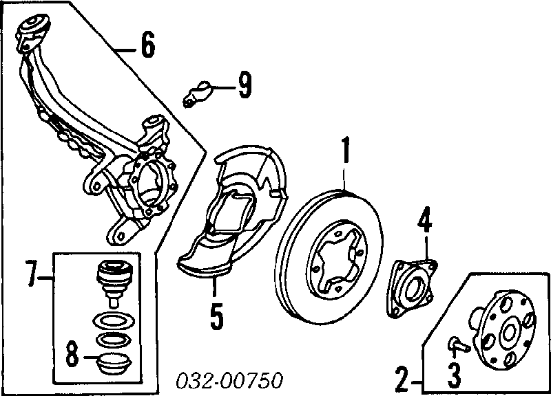 Q1300592 Q-fix rolamento de cubo dianteiro