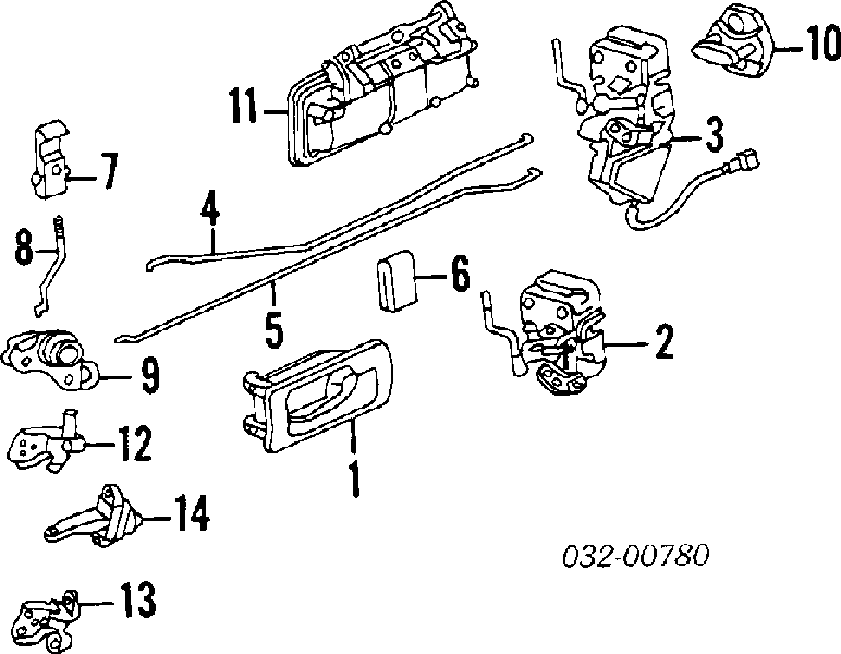  72650SM4J02 Honda