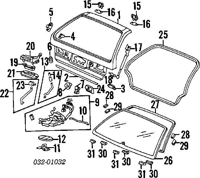  74815SM5A01 Honda