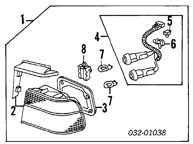  91555SM4003 Honda