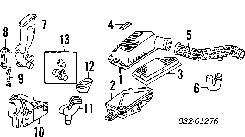 17220P13000 Honda filtro de ar