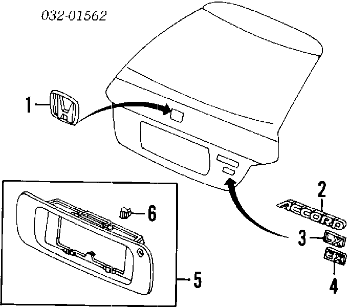 75701SM4900 Honda 