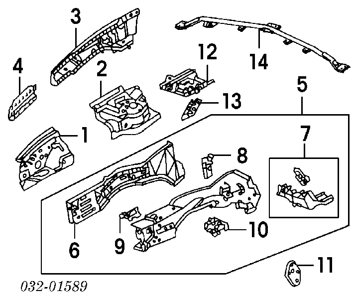  60821SM4000 Honda