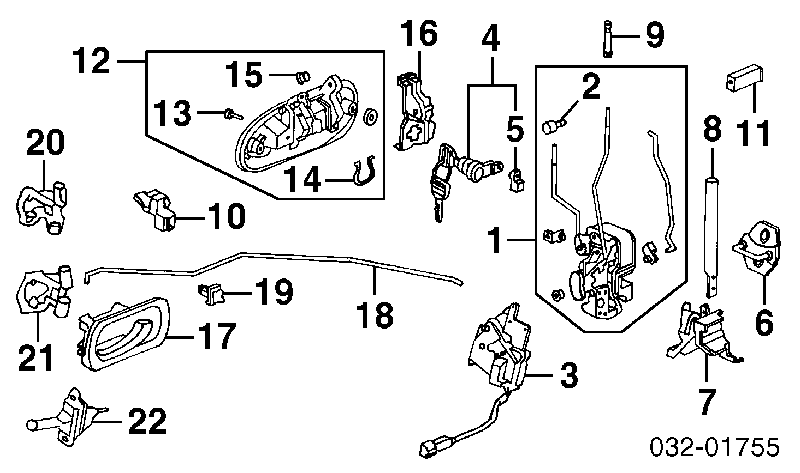 72180S04003 Honda 