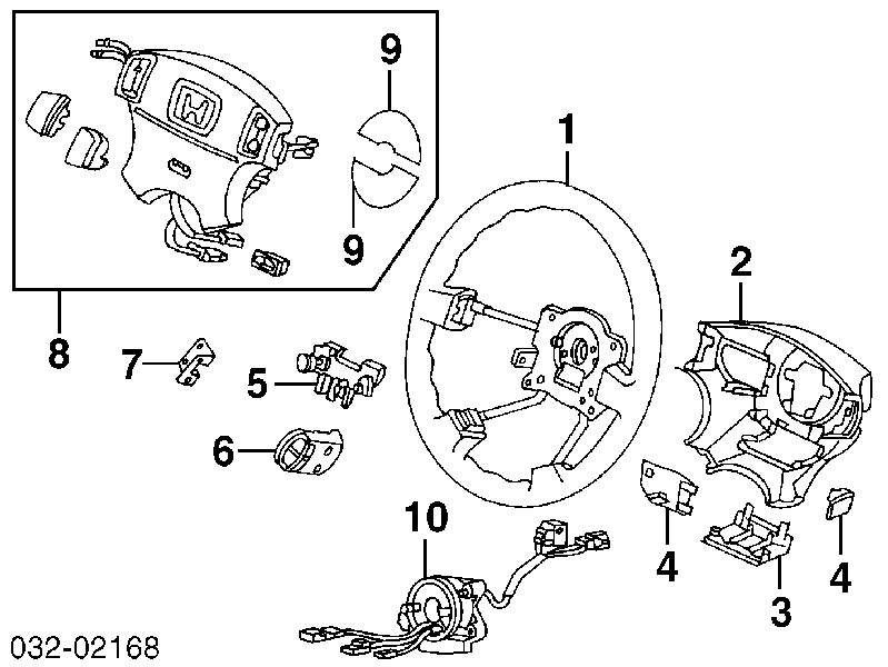  78501S10N61ZA Honda