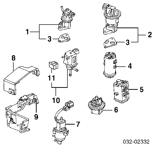 18011P0A900 Honda 