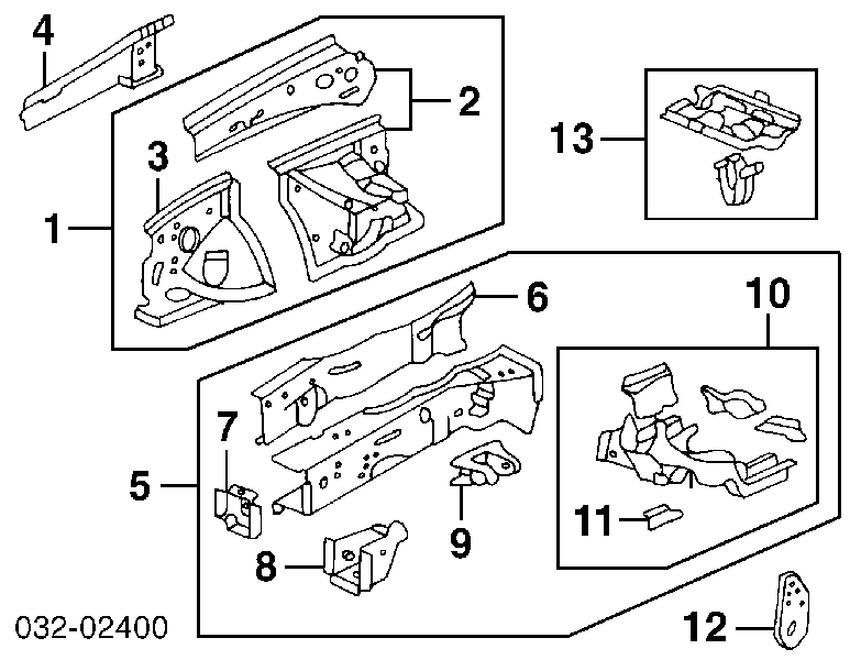  60614S04300ZZ Honda