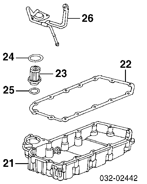 Кольцо уплотнительное фильтра АКПП на Honda Accord VIII 