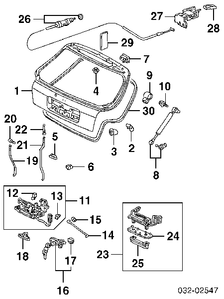  74892SV5A01 Honda