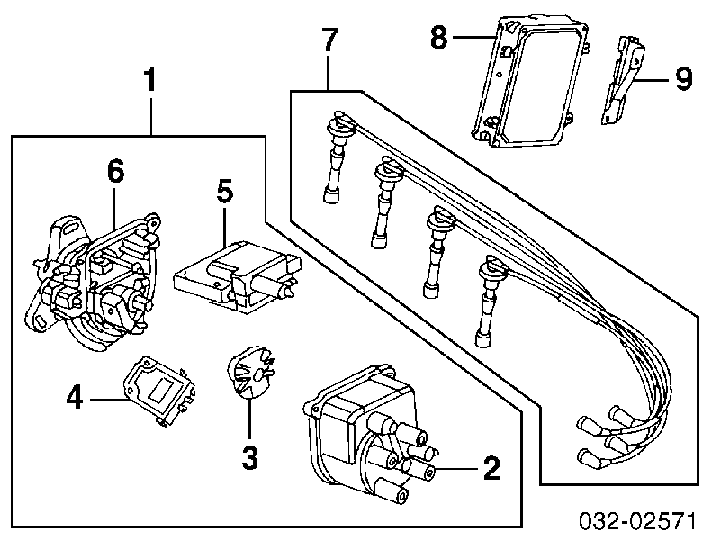 30102PCB004 Honda tampa de distribuidor de ignição (distribuidor)