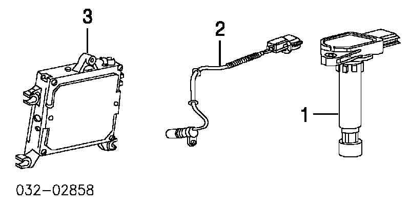 48664 NGK bobina de ignição