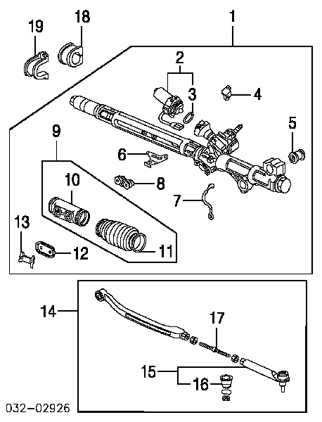Купить H1042 Polcar Наконечник рулевой тяги, внешний