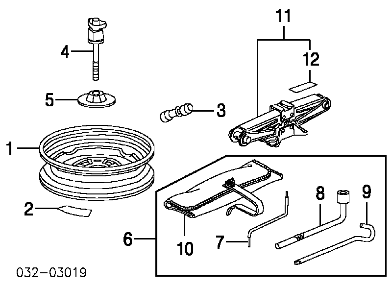  89310S5DA12 Honda