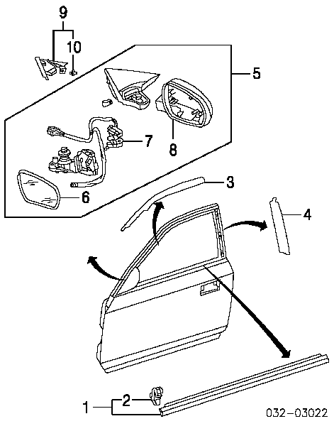 72410S30003 Honda 