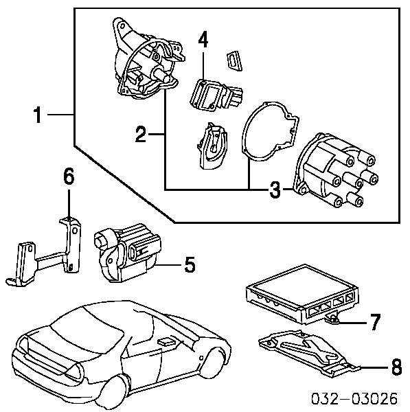 30120P8AA01 Honda модуль зажигания (коммутатор)
