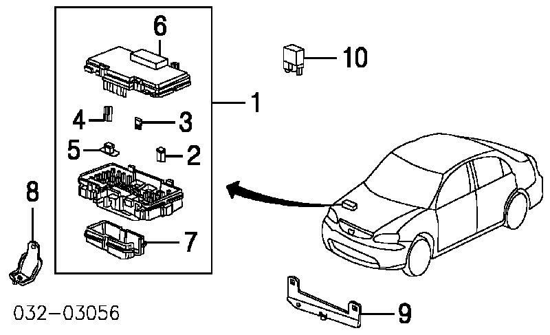 39792SE0003 Honda 